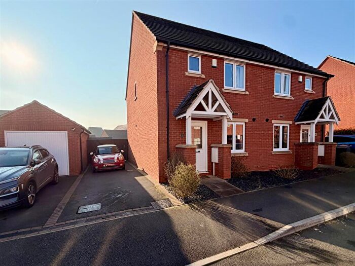 2 Bedroom Semi Detached House For Sale In Newman Close, Loughborough, LE11