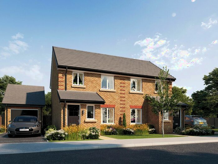 3 Bedroom Semi-Detached House For Sale In "The Shoemaker" At Blackthorn Meadows, Hartlepool, TS27