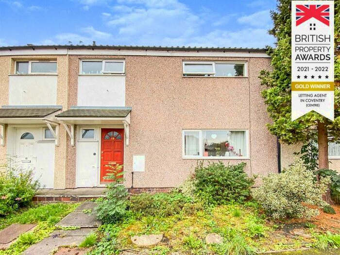 3 Bedroom Terraced House To Rent In Utrillo Close, Whoberley, Coventry, CV5