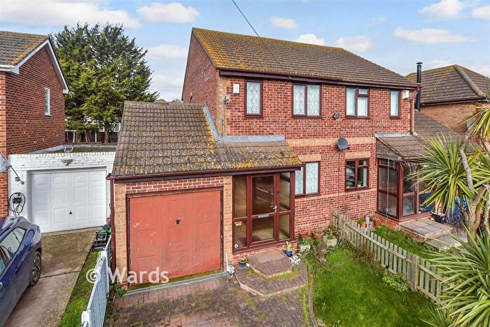 2 Bedroom Semi Detached House For Sale In Windsor Gardens, Warden, Sheerness, Kent, ME12