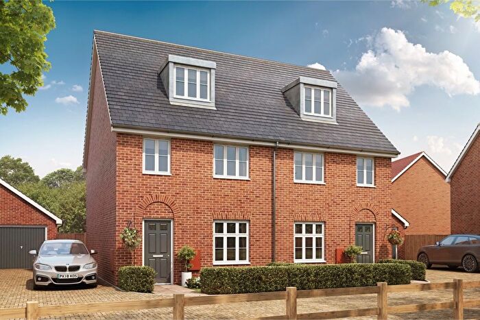 3 Bedroom Semi Detached House For Sale In "The Crofton - Plot " At Felchurch Road, Sproughton, Ipswich, IP8