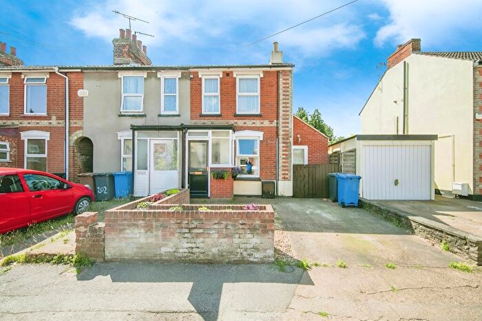 2 Bedroom End Of Terrace House For Sale In Rosehill Road, Ipswich, IP3