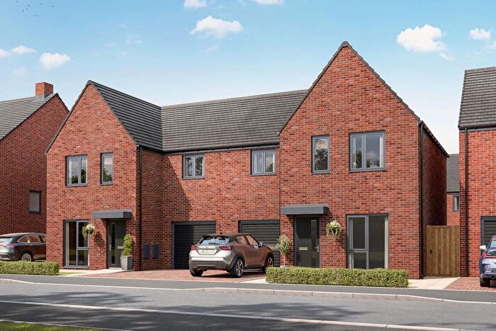 3 Bedroom Semi Detached House For Sale In "Kirkwood" At Hornbeam Drive, Wingerworth, S42