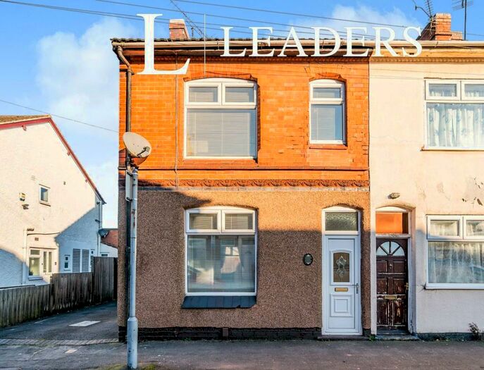2 Bedroom End Of Terrace House To Rent In Melbourn Street, Coalville, LE67