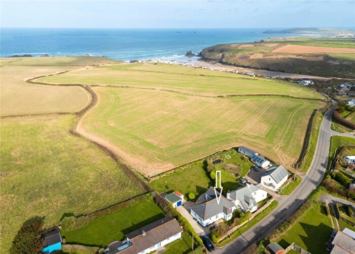 3 Bedroom Semi-Detached House For Sale In Porthcothan Bay, Padstow, Cornwall, PL28