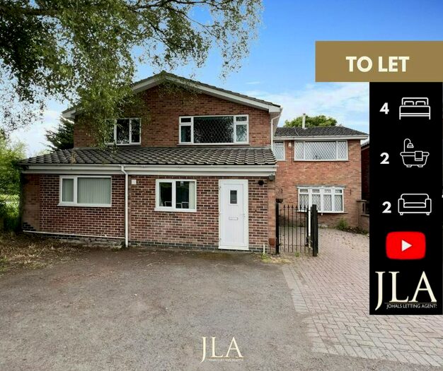4 Bedroom Detached House To Rent In Sickleholm Drive, Leicester, LE5