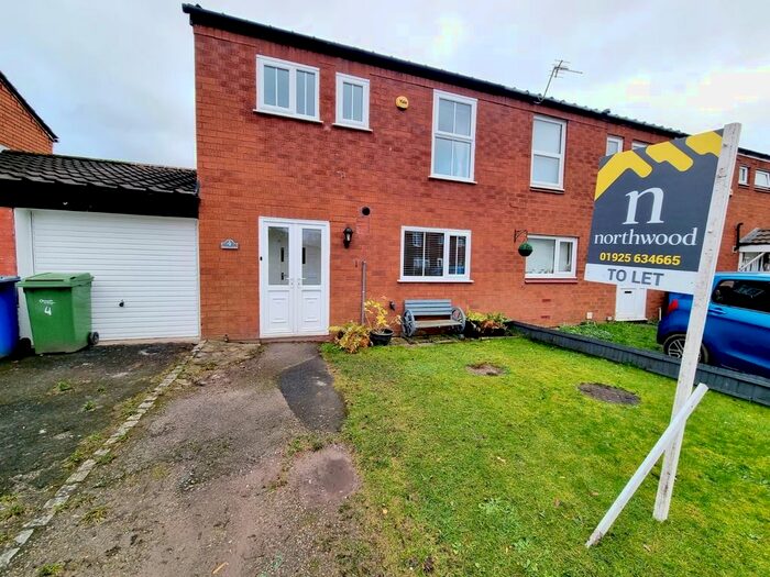 3 Bedroom Terraced House To Rent In Bagnall Close, Great Sankey, WA5