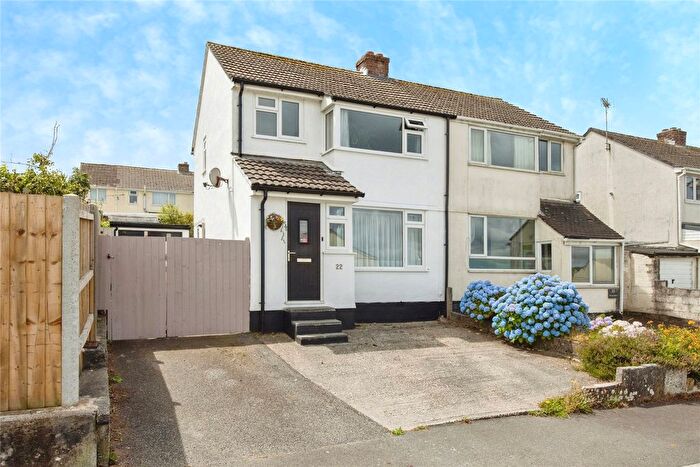 3 Bedroom Semi Detached House For Sale In Margaret Crescent, Bodmin, Cornwall, PL31