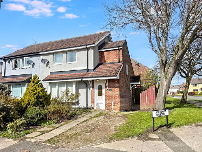 2 Bedroom Semi-Detached House For Sale In Amersham Crescent, Peterlee, Durham, SR8