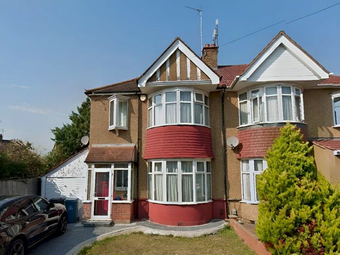 3 Bedroom Semi-Detached House To Rent In Church Drive, North Harrow, Harrow, HA2