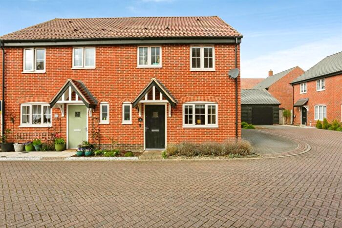 3 Bedroom Semi-Detached House For Sale In The Sidings, Mendlesham, Stowmarket, IP14