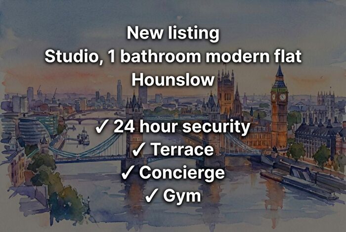 Studio To Rent In Victoria Road, Feltham, TW13