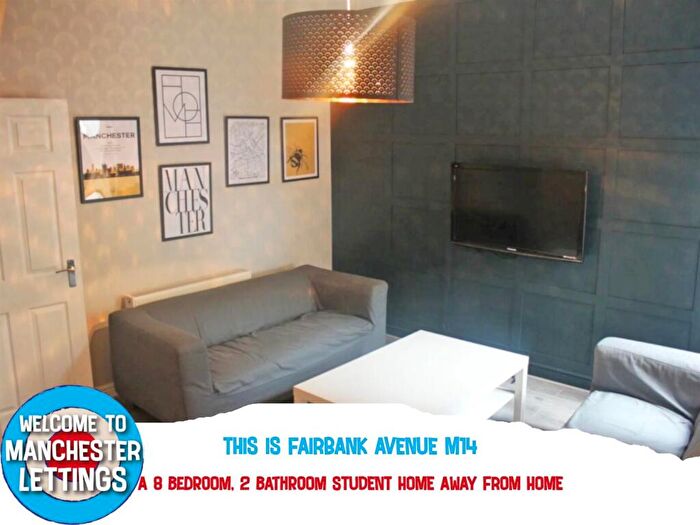 8 Bedroom Terraced House To Rent In Fairbank Avenue, Manchester, M14
