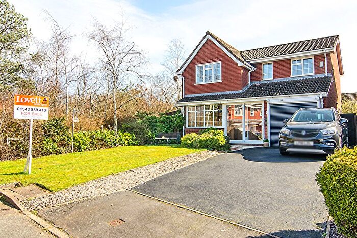 4 Bedroom Detached House For Sale In Hartlebury Close, Heath Hayes, Cannock, WS11