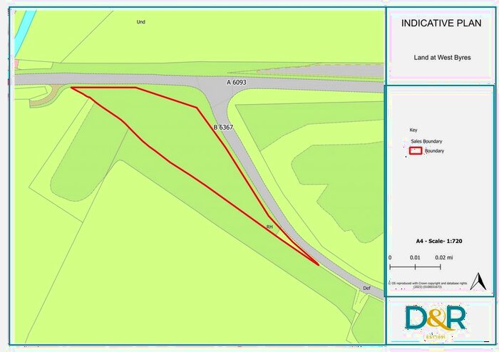 Land For Sale In Land At West Byres, Tyneside, East Lothian, EH35