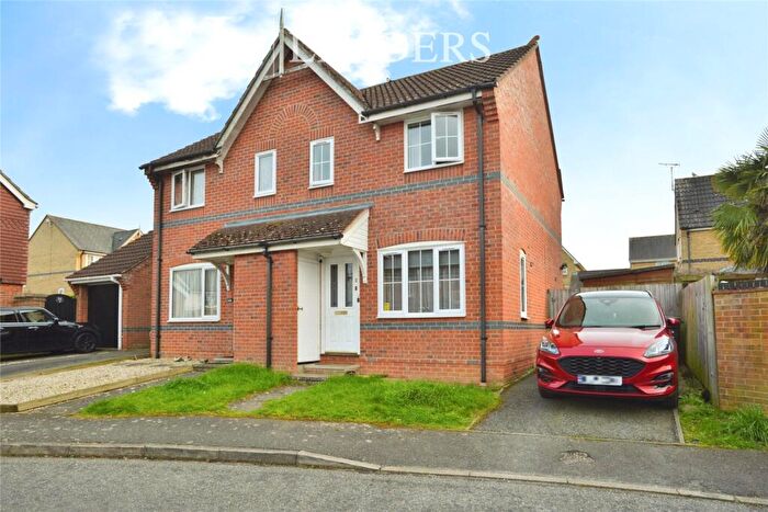 2 Bedroom Semi-Detached House For Sale In Grayling Close, Braintree, Essex, CM7