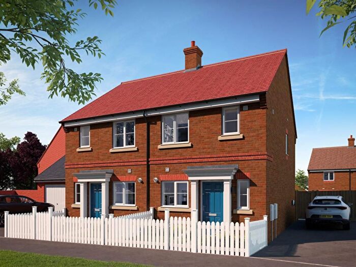 2 Bedroom Semi Detached House For Sale In "The Freesia" At Off Winchester Road, Boorley Green, Botley, SO32