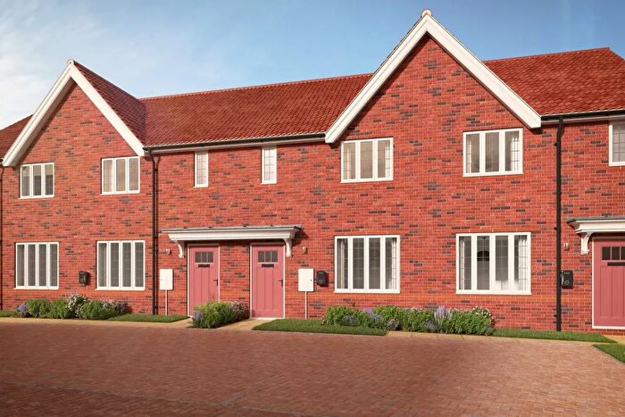 2 Bedroom Terraced House For Sale In "The Dekker" At Beyton Road, Thurston, Bury St. Edmunds, IP31