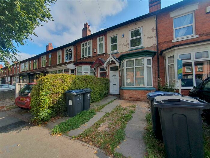 3 Bedroom Terraced House To Rent In Sarehole Road, Birmingham, B28