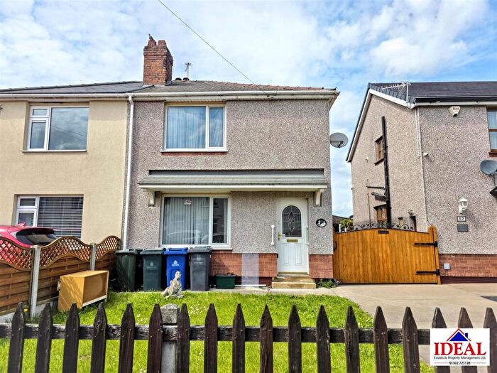 2 Bedroom Semi Detached House For Sale In Acacia Road, Skellow, Doncaster, DN6