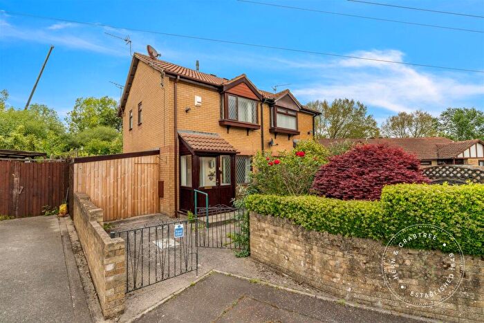 2 Bedroom Semi-Detached House For Sale In Comfrey Close, St. Mellons, Cardiff, CF3