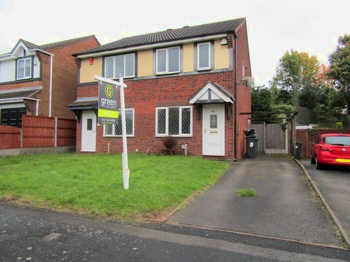 2 Bedroom Semi-Detached House To Rent In Shelley Drive, Brookvale, Birmingham, B23