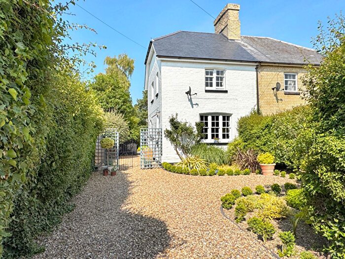 2 Bedroom Semi-Detached House For Sale In Dotterell Cottages, Cambridge Road, CB21