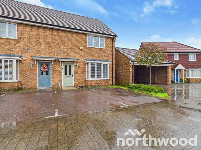 2 Bedroom Semi Detached House For Sale In Nuthatch Drive, Finberry, Ashford, TN25