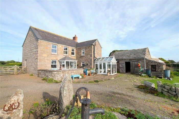 4 Bedroom Detached House For Sale In Trevescan, Sennen, TR19