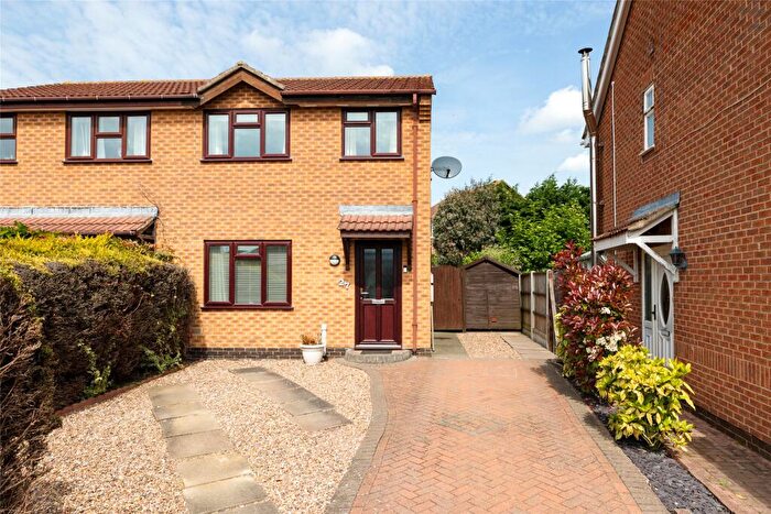 3 Bedroom Semi-Detached House For Sale In Wymondham Way, Melton Mowbray, Leicestershire, LE13