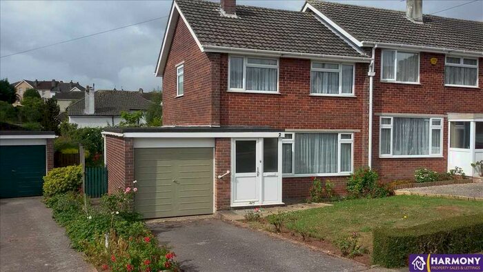 3 Bedroom Semi-Detached House To Rent In St. Augustines Close, Barton, Torquay, TQ2