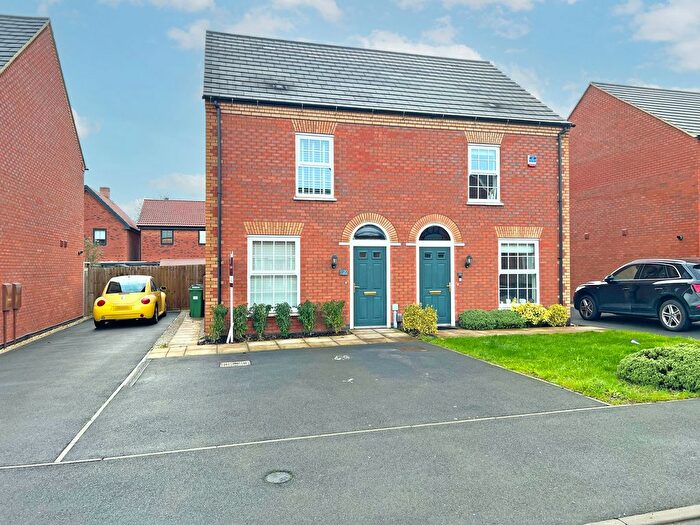 2 Bedroom Semi-detached House For Sale In Inver Road, Lubbesthorpe, Leicester, Leicestershire, LE19