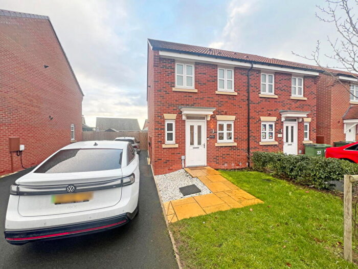 2 Bedroom Semi-Detached House For Sale In Old Furlong Close, Sapcote, Leicestershire, LE9