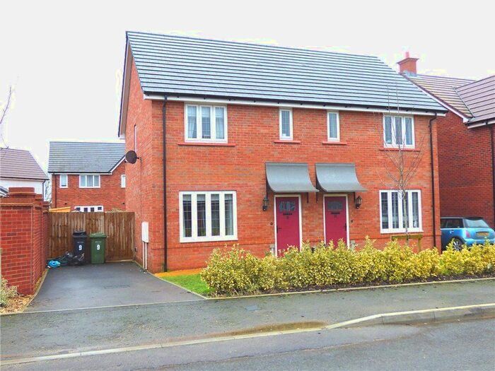 2 Bedroom Semi-Detached House For Sale In Magdalen Drive, Evesham, Worcestershire, WR11