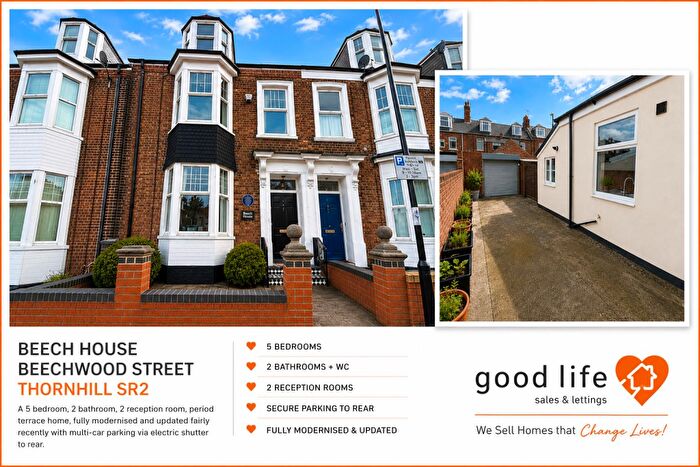 5 Bedroom House For Sale In Beechwood Street, Thornhill, Sunderland, SR2