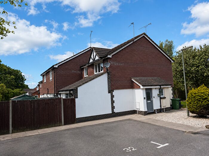 1 Bedroom End Of Terrace House For Sale In Haining Gardens, Mytchett, Camberley, Surrey, GU16