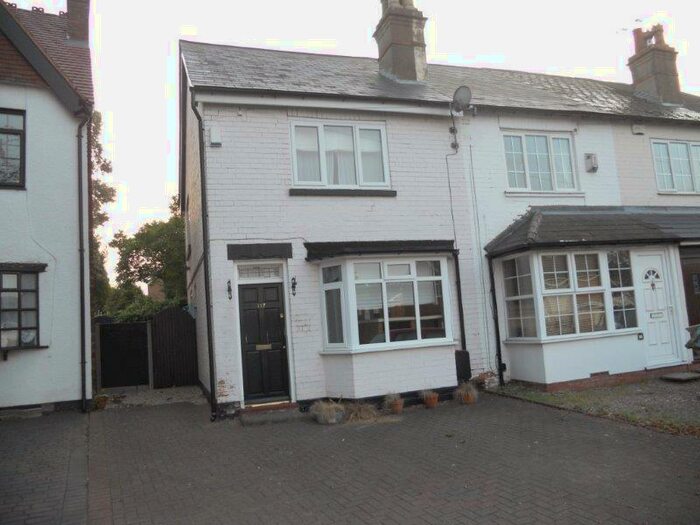 2 Bedroom Terraced House To Rent In Mere Green Road, Four Oaks, Sutton Coldfield, B75