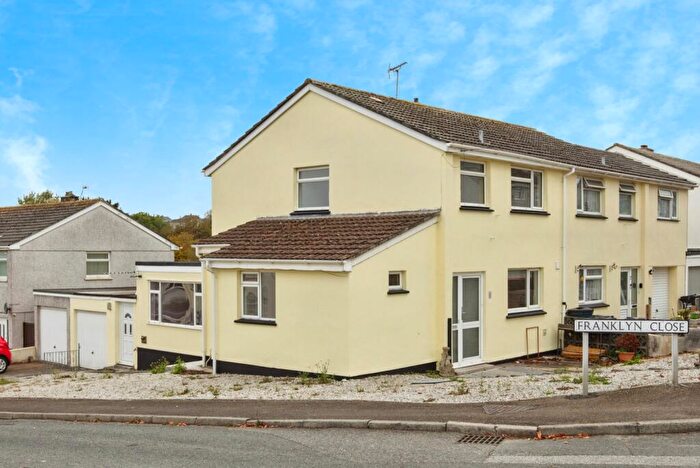 3 Bedroom Semi Detached House For Sale In Roslyn Close, St. Austell, Cornwall, PL25