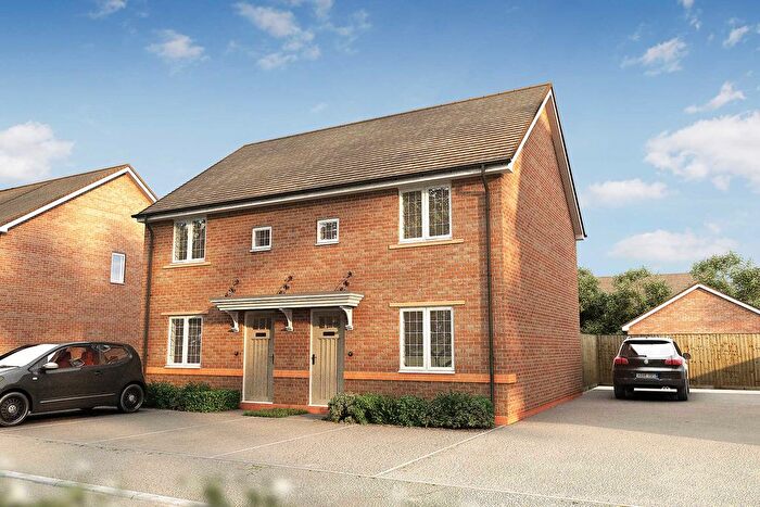 2 Bedroom Semi-detached House For Sale In "The Sinclair" At Roman Road, Bobblestock, Hereford, HR4