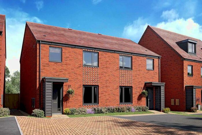 3 Bedroom Semi-Detached House For Sale In "The Byford - Plot " At Buckton Fields, Welford Road, Northampton, NN2