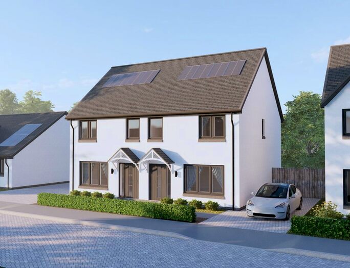 3 Bedroom Semi Detached House For Sale In Plot The Devon, Oak Gardens, Newtyle, Blairgowrie, PH12