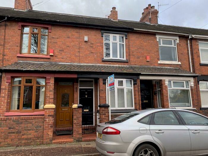 2 Bedroom Terraced House To Rent In Sideway Road, Stoke-On-Trent, ST4