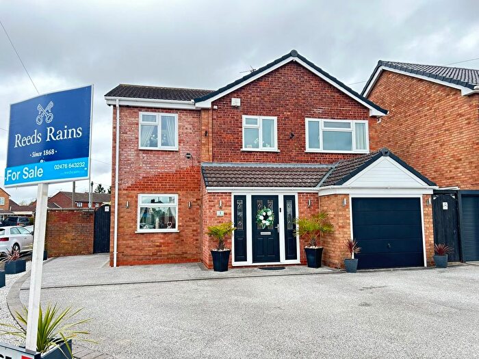 4 Bedroom Detached House For Sale In Milner Close, Bulkington, Bedworth, Warwickshire, CV12