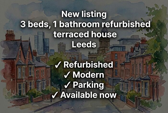 3 Bedroom Terraced House To Rent In Moorland Avenue, Hyde Park, Leeds, LS6