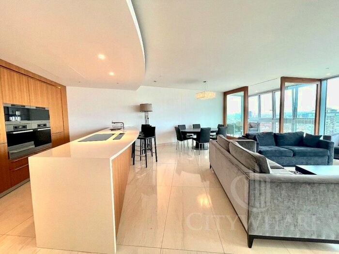 3 Bedroom Flat To Rent In St. George Wharf, London, SW8