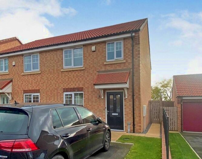 3 Bedroom Semi-Detached House For Sale In Sunflower Lane, Stainton, Middlesbrough, TS8