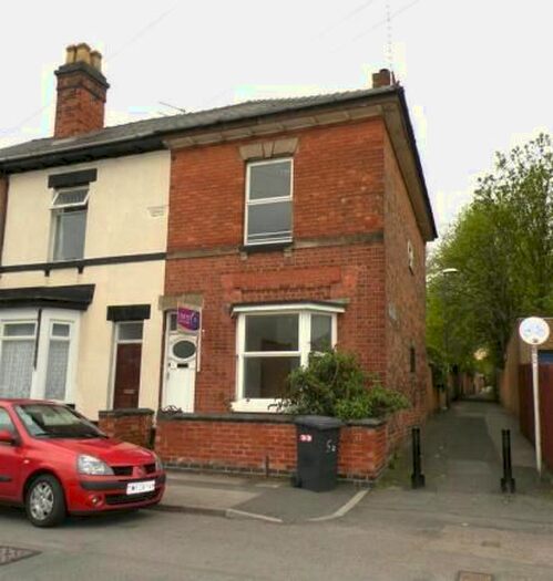 2 Bedroom End Of Terrace House To Rent In Peet Street, Derby, DE22