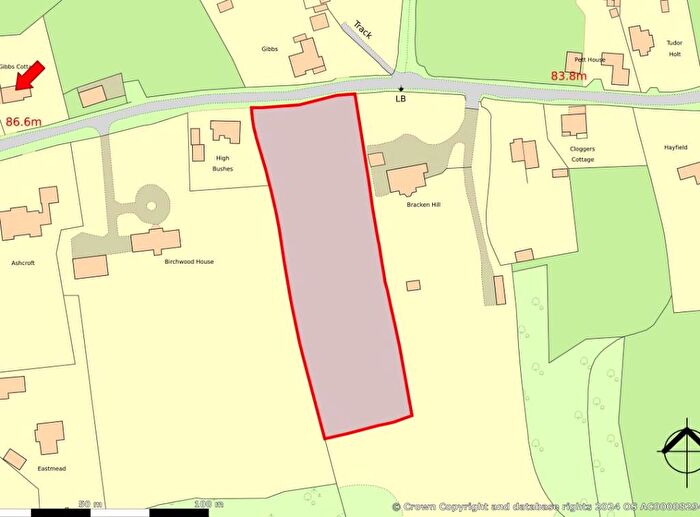 Land For Sale In Land On The East Side Of High Bushes, Spring Elms Lane, Little Baddow, Essex, CM3