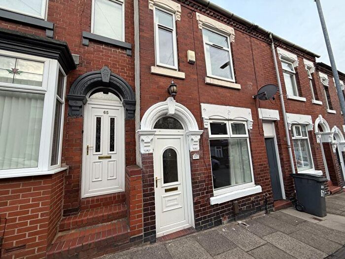 3 Bedroom Terraced House To Rent In Hammersley Street, Stoke-On-Trent, ST1