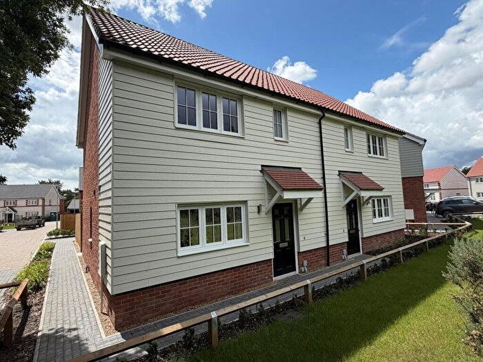 2 Bedroom Semi-Detached House For Sale In St Georges Square, Halesworth Road, Reydon, IP18